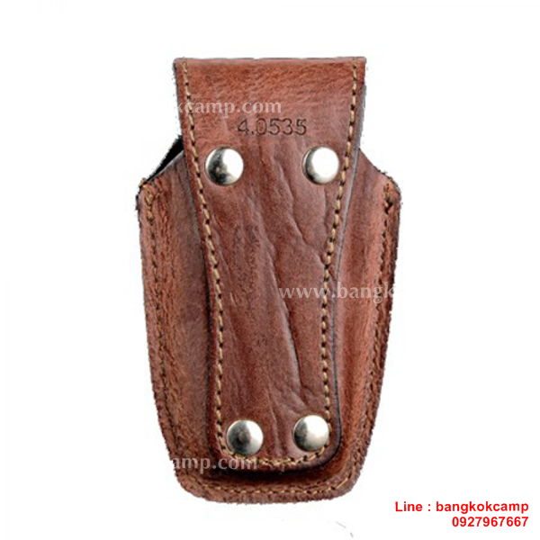 ซอง ใส่ Victorinox รุ่น SwissChamp , VICTORINOX BROWN LEATHER POUCH 91/93 MM 5-8 LAYERS (4.0535)