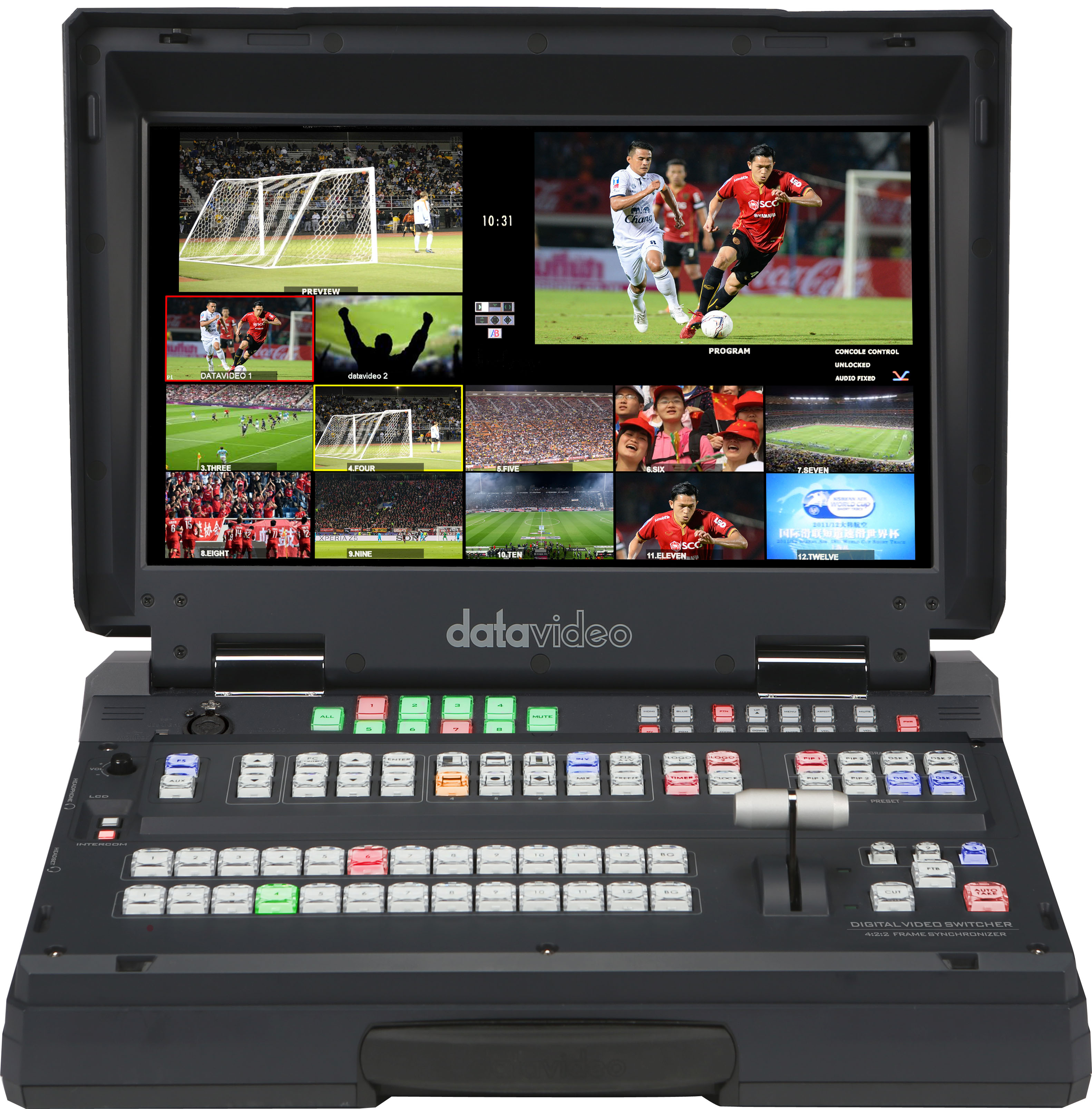 Datavideo HS-2850 HD/SD 12 Channel Portable Video Studio