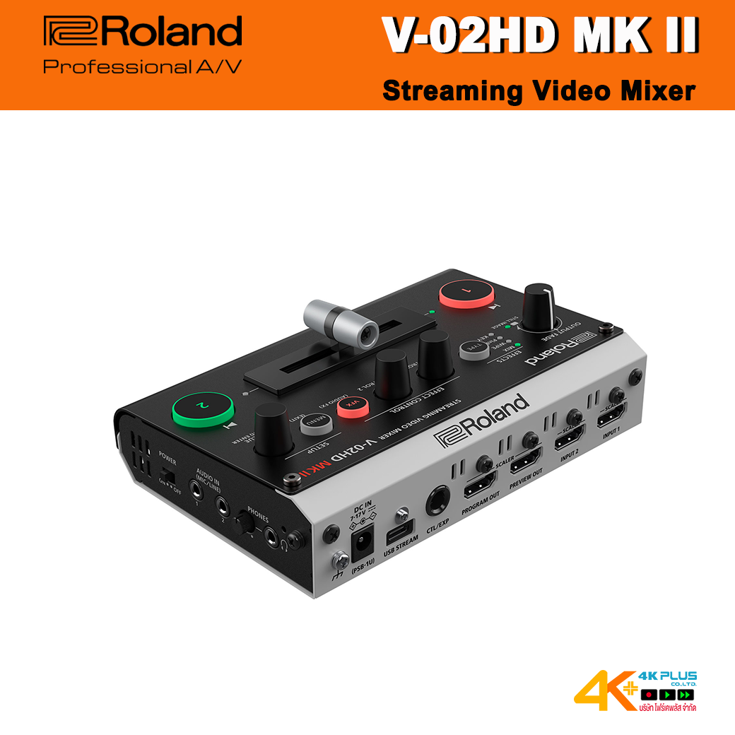 Roland V-02HD MK II Streaming Video Mixer