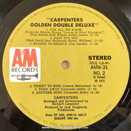 Carpenters - Golden Double Deluxe