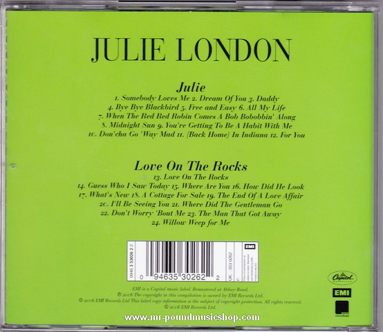 Julie London - Julie / Love On The Rocks