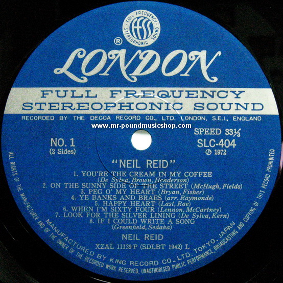 Neil Reid - Neil Reid (Mother Of Mine)