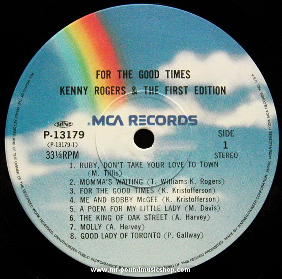 Kenny Rogers & The First Edition - For The Good Time