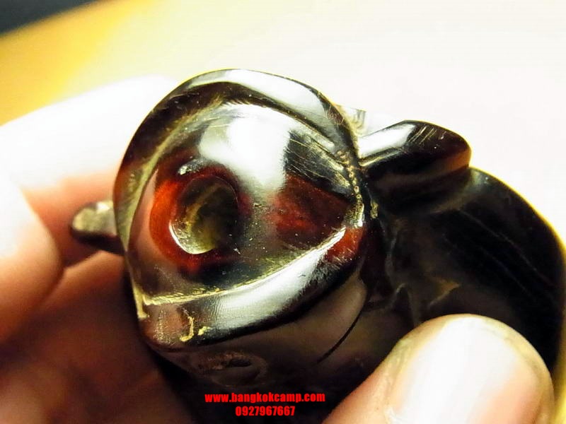 ขวดยานัตถ์ แกะจากเขาสัตว์ เทพเจ้าจีน