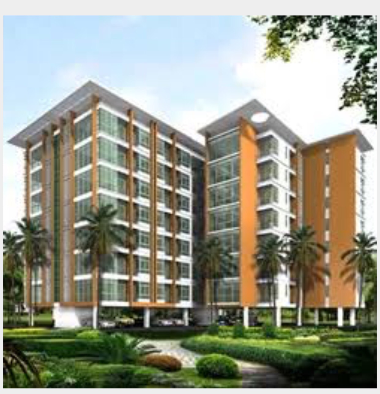 รหัสทรัพย์ 60440 ให้เช่าคอนโด พีจี 1 พระราม9 (PG 1 Rama 9) ห้องสตูดิโอ 1 ห้องน้ำ ตึกเอ (ฝั่งตึก 8 ชั้น) พื้นที่ 30 ตร.ม ทิศใต้ ราคาเช่า 10,000 / ต่อเดือน