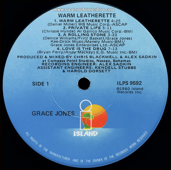 Grace Jones - Warm Leatherette