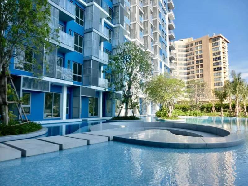 ขายคอนโดตากอากาศ blu CHA AM - HUA HIN (บลู ชะอำ-หัวหิน) โครงการบ้านทิวทะเล 1 ห้องนอน 1 ห้องน้ำ