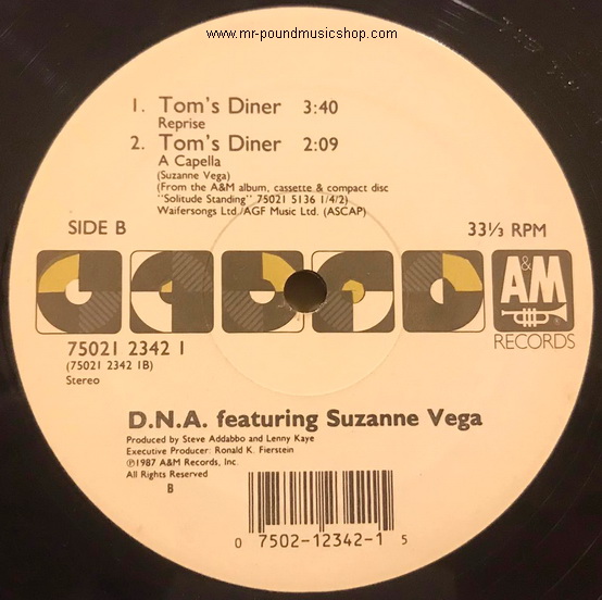 D.N.A. featuring Suzanne Vega - Tom's Diner