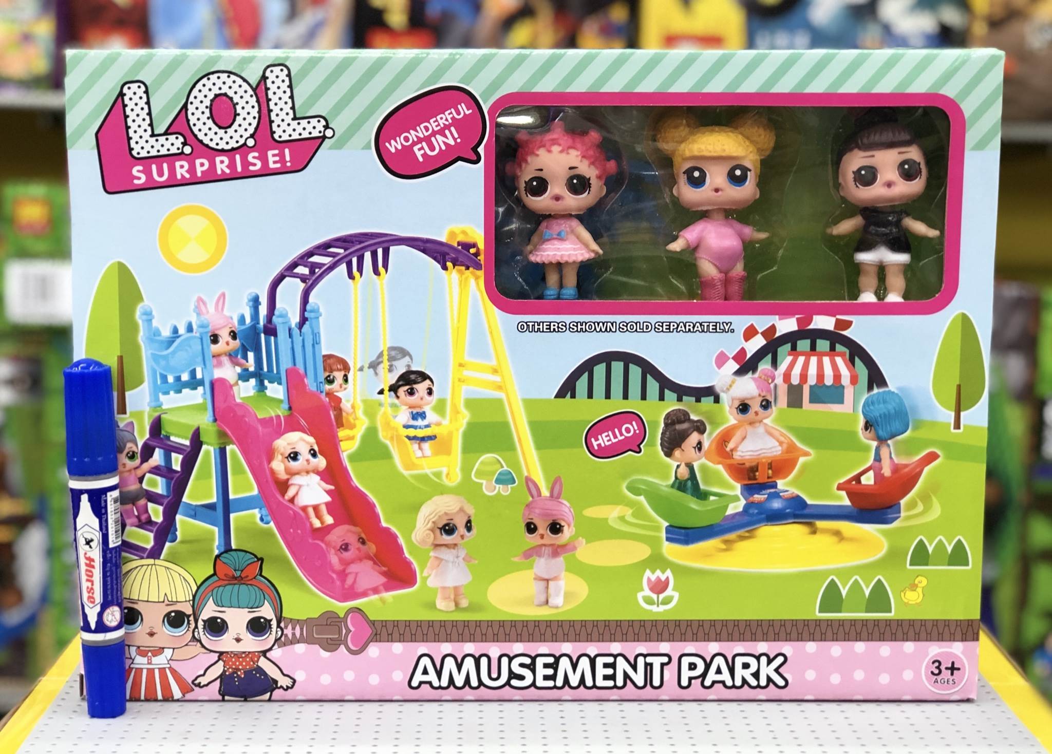 LOL-07 (LOL AMUSEMENT ม้าหมุน )