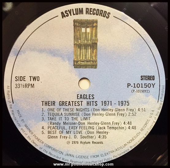 Eagles - Their Greatest Hits 1971-1975