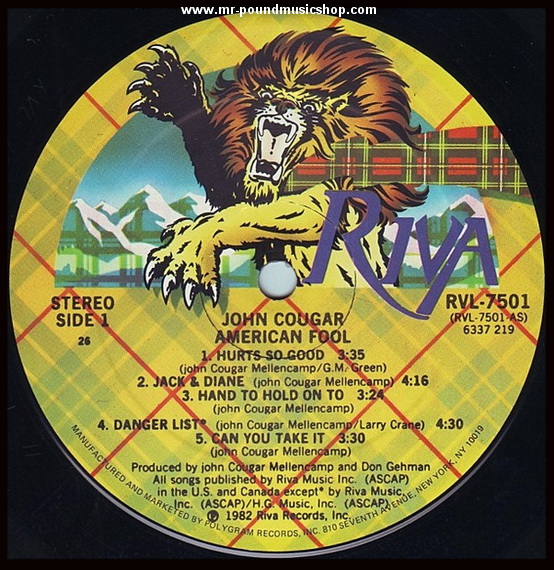 John Cougar - American Fool