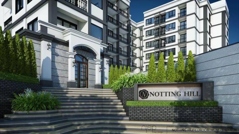 ให้เช่าคอนโด น็อตติ้ง ฮิลล์ ติวานนท์ แคราย Notting Hill Tiwanon - Kaerai ราคาเช่า 7,500 บาท / เดือน 1 ห้องนอน