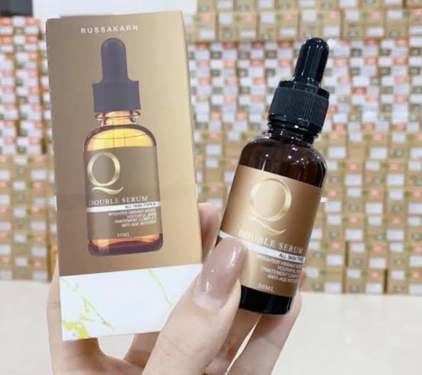 Q Double Serum เซรั่มคิว ลดฝ้า กระ ริ้วรอย