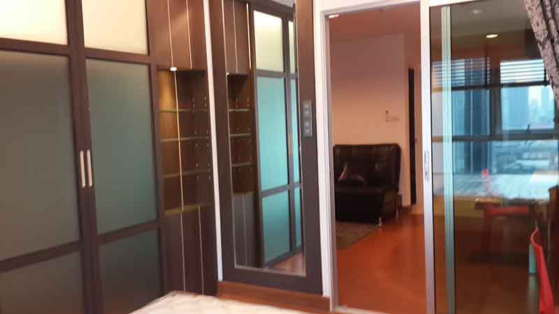 คอนโดให้เช่า Belle Grand Rama 9 คอนโด เบล แกรนด์ พระราม 9 ห้อง 1 ห้องนอน ตึกC1 ราคา 28,000 / เดือน (พื้นที่ 43 ตร.ม)