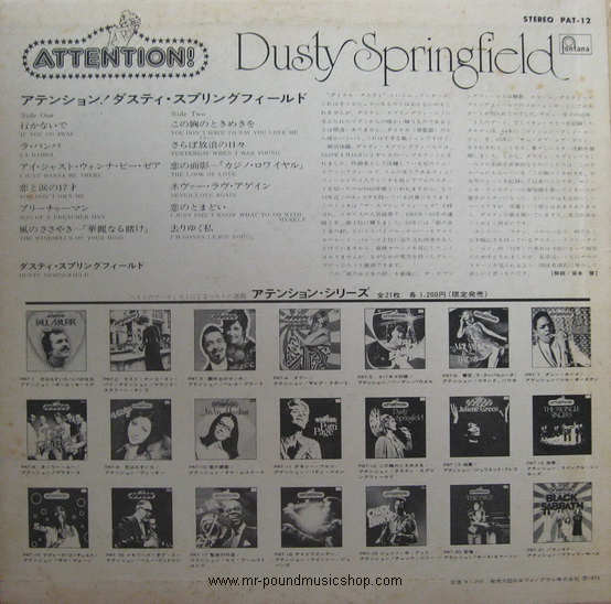 Dusty Springfield - Attention!