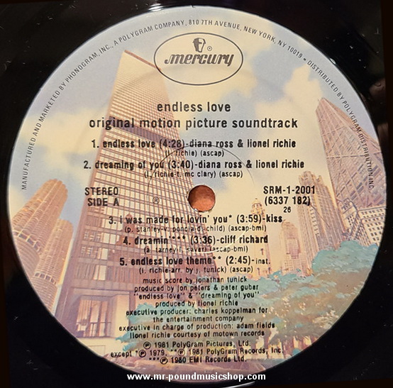 Various Artists - Endless Love Original Motion Picture Sountrack