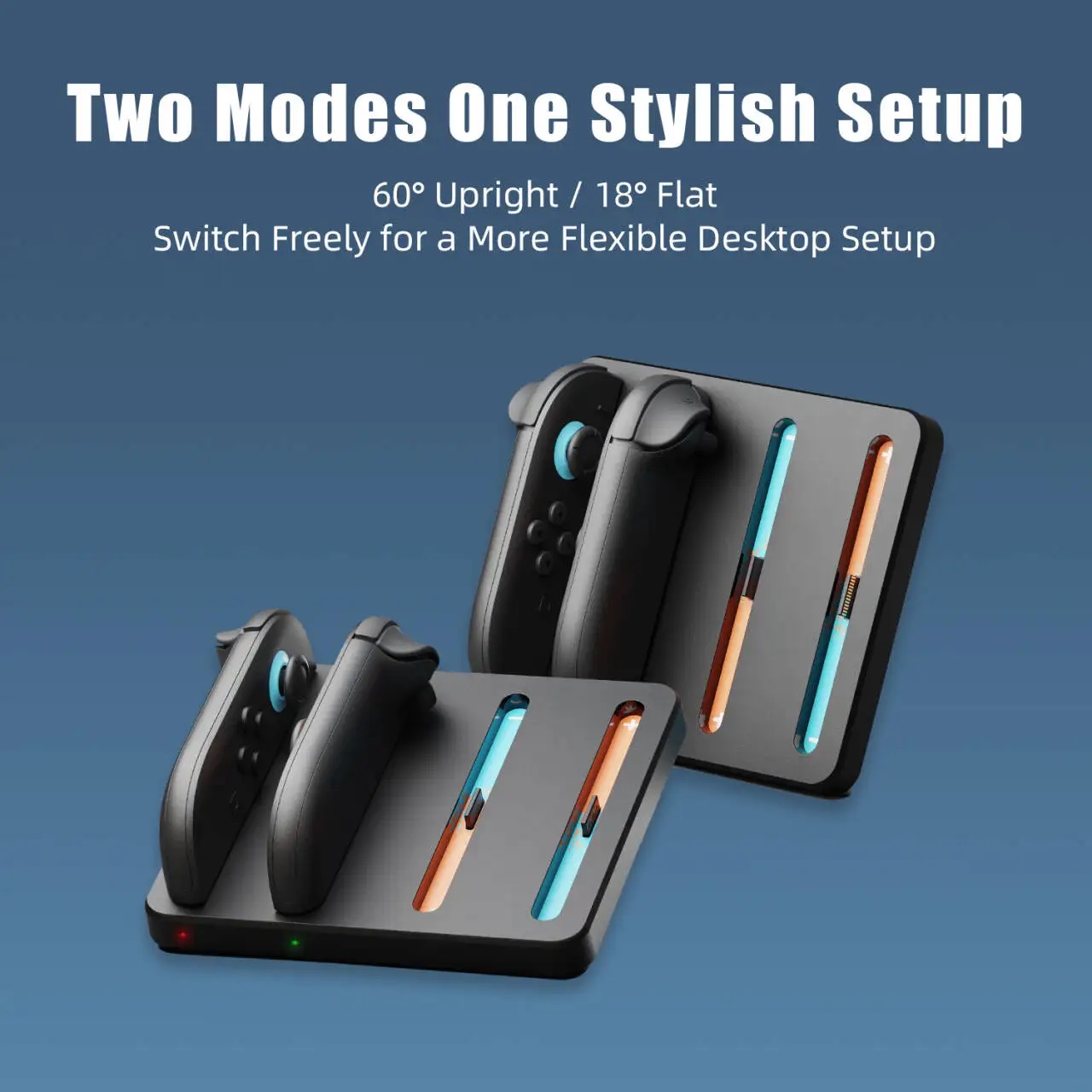 Savage Raven by Skull & Co. Joy-Con Charging Dock 4 in 1 for Nintendo SWITCH 2 (รุ่นปี 2025)