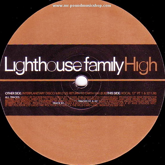 Lighthouse Family - High (Matthew Roberts & Francois K Remixes)
