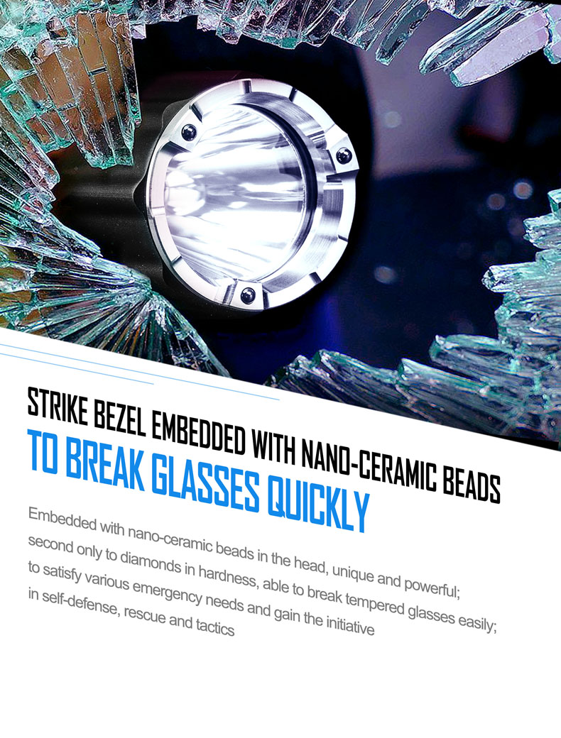 ไฟฉาย Nextorch TA30 2019 1300 Lumens One Step Tactical Flashlight