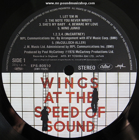 Wings - Wings At The Speed Of Sound