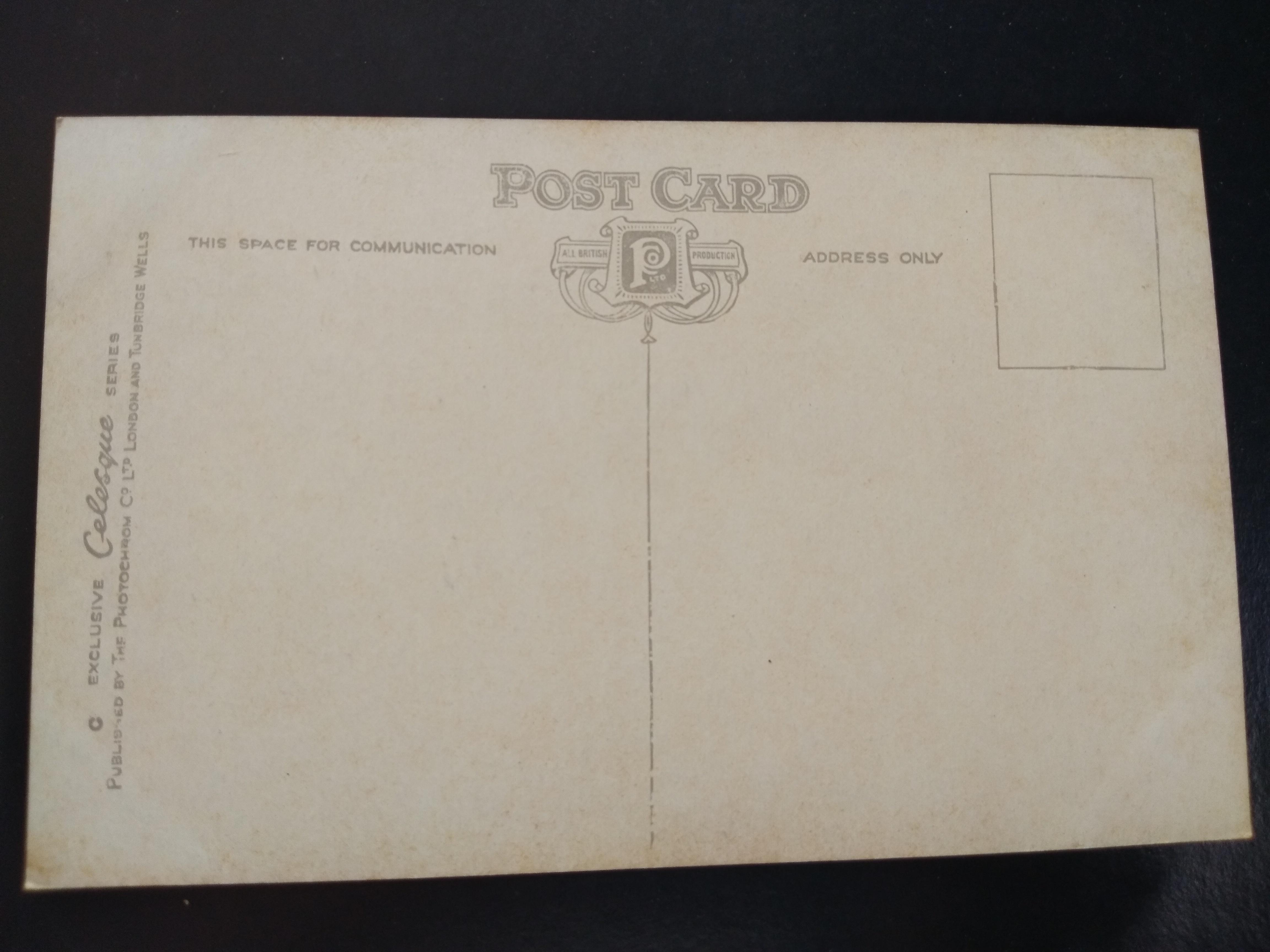 โปสการ์ดเก่า ต่างประเทศ P029