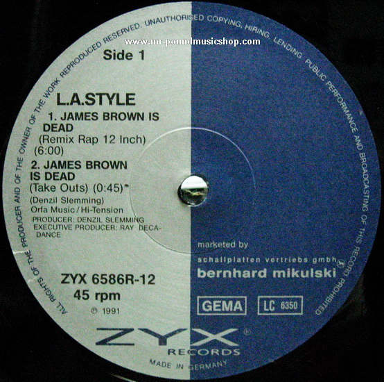 L.A. Style - James Brown is Dead (Remix)