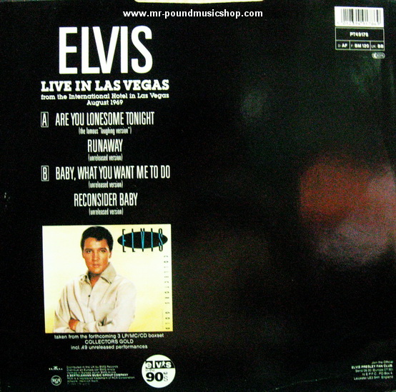 Elvis Presley - Live In Las Vegas