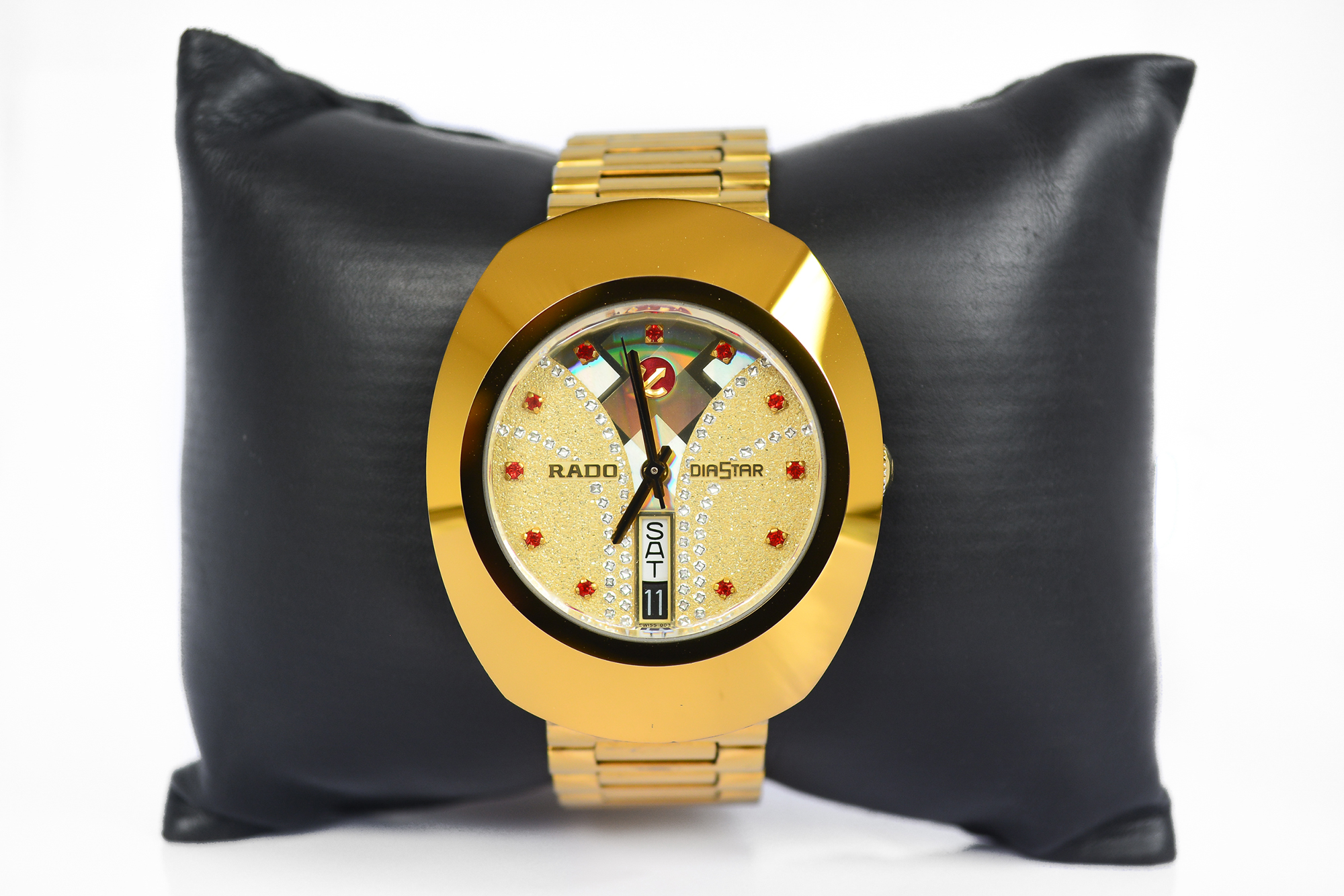 Rado Diastar เรือนทอง หน้าน้ำพุ พลอยแดง รุ่นใหม่