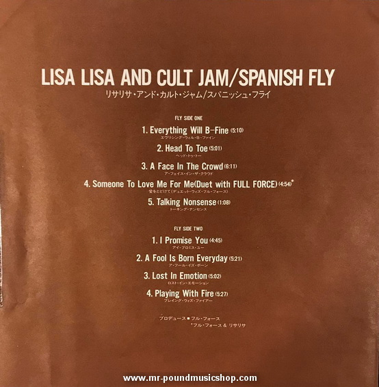 Lisa Lisa & Cult Jam - Spanish Fly