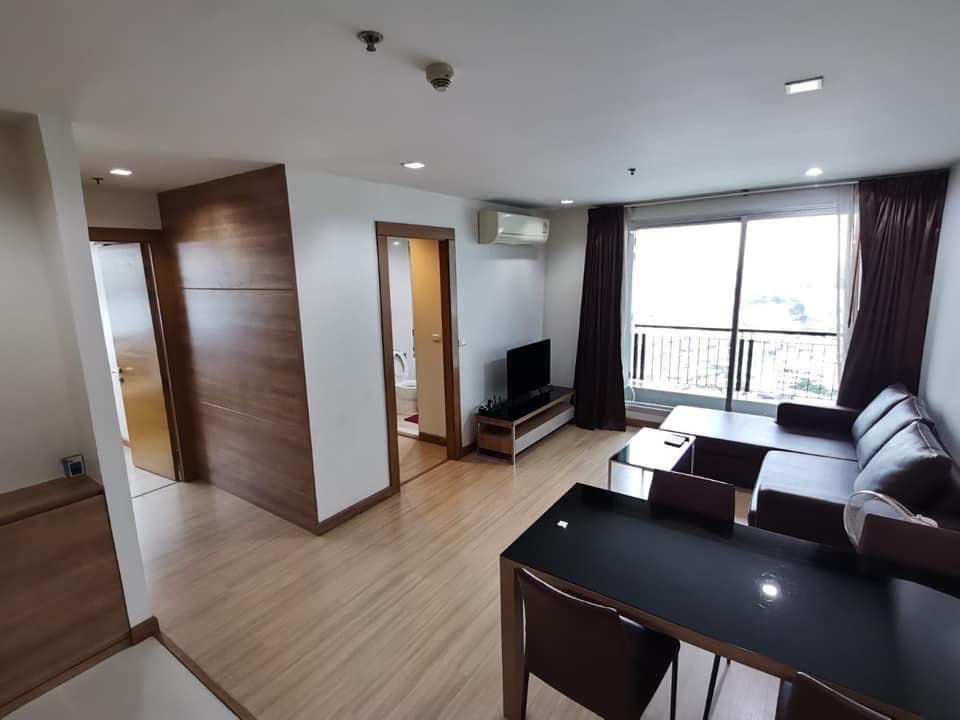 ขายคอนโด Rhythm Ratchada - Huai Khwang (ริทึ่ม รัชดา - ห้วยขวาง) 2 ห้องนอน 2 ห้องน้ำ ห้องนั่งดู tv+ กินข้าว ขนาด 61.34 ตรม