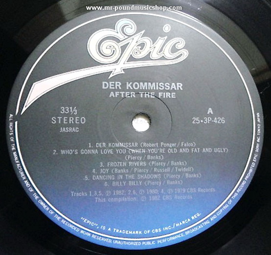 After The Fire - Der Kommissar