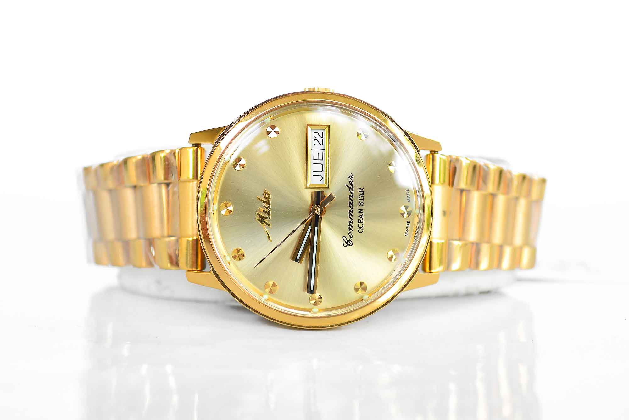 Mido Commander ocean star Automatic หน้าทอง เรือนทอง