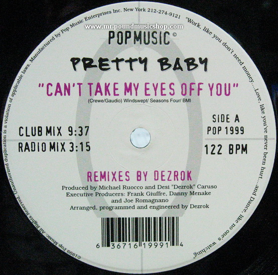 Pretty Baby - Can't Take My Eyes Off You