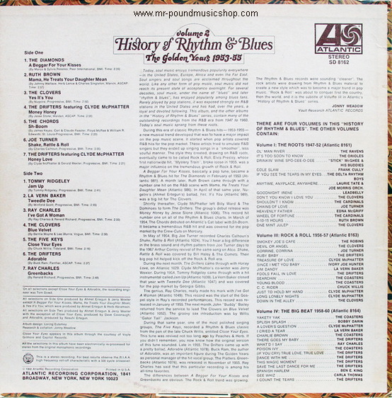 Various Artists - History Of Rhythm & Blues - Volume 2: The Golden Years 1953-55