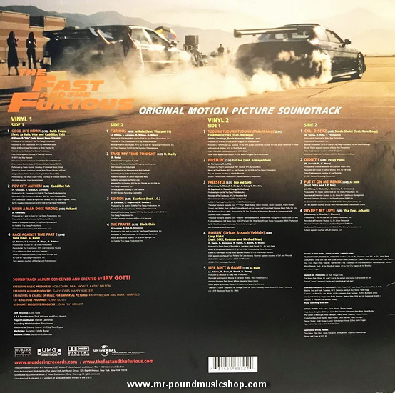 Various Artists - The Fast & The Furious (Original Motion Picture Soundtrack)