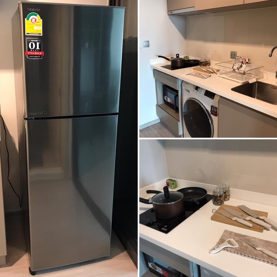 ให้เช่าคอนโด Life Ladprao (ไลฟ์ ลาดพร้าว) (มี 2 ห้อง โทนสีอ่อน&โทนสีเข้ม) ห้องสตูดิโอ 26 ตรม.