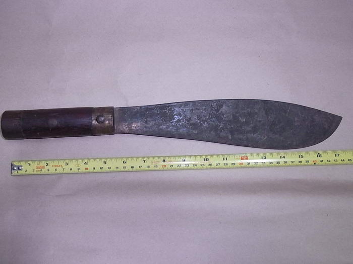 มีดเหน็บ เก่า สภาพสมบูรณ์ ยุคสงครามโลก... ใบยาว12นิ้ว หนา7มม.