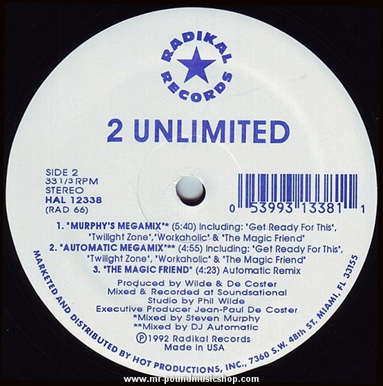 2 Unlimited - The Magic Friend