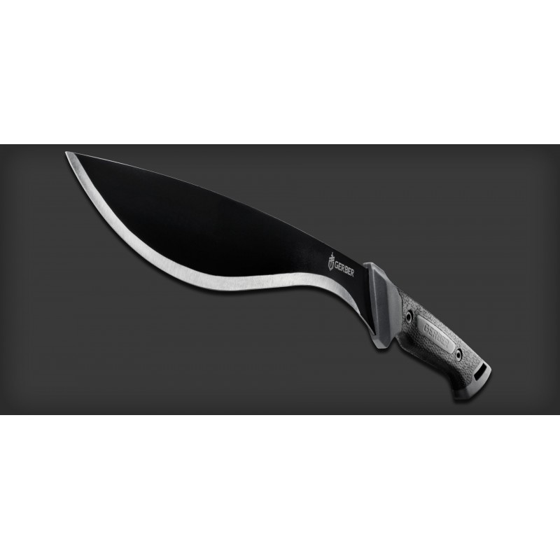 มีดใบตาย GERBER GATOR KUKRI MACHETE 12" BLACK (31-002074)