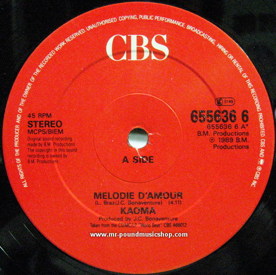 Kaoma - Melodie D'Amour / Lambada