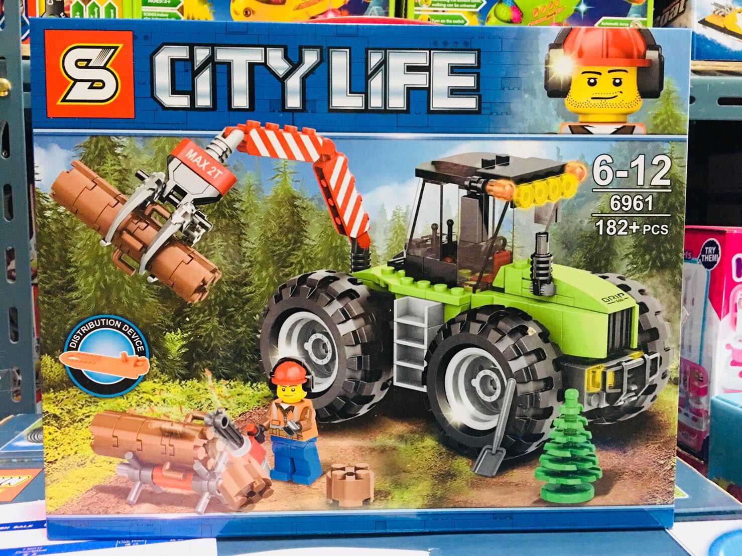 SY CITY LIFE 6961 ชุด Forest Tractor จำนวน 182 ชิ้น