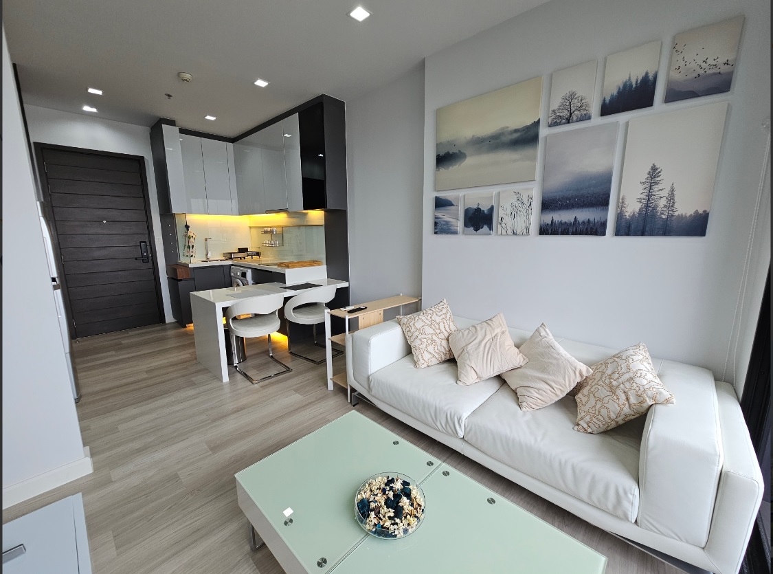 ให้เช่าคอนโด Ivy Ampio (ไอวี่ แอมพิโอ) 1 ห้องนอน 1 ห้องน้ำ ขนาด43 ตรม ชั้น 29 ราคาพิเศษ 28,000 บาทต่อเดือน