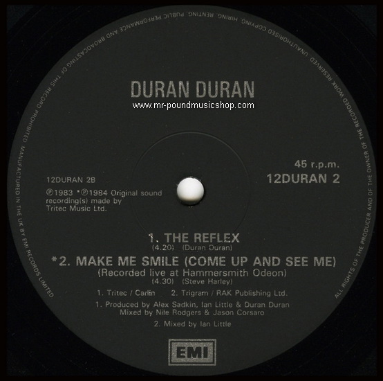 Duran Duran - The Reflex (Dance Mix)