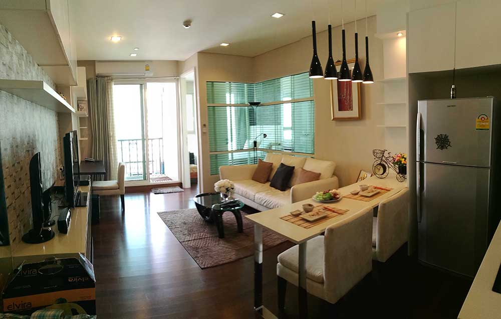 ให้เช่าคอนโด Ivy Thonglor (ไอวี่ ทองหล่อ) 1 ห้องนอน 1 ห้องน้ำ ขนาด 43 ตรม ชั้น 12A