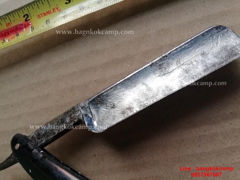 มีดโกน เยอรมัน สภาพใช้แล้ว เก่าหายาก