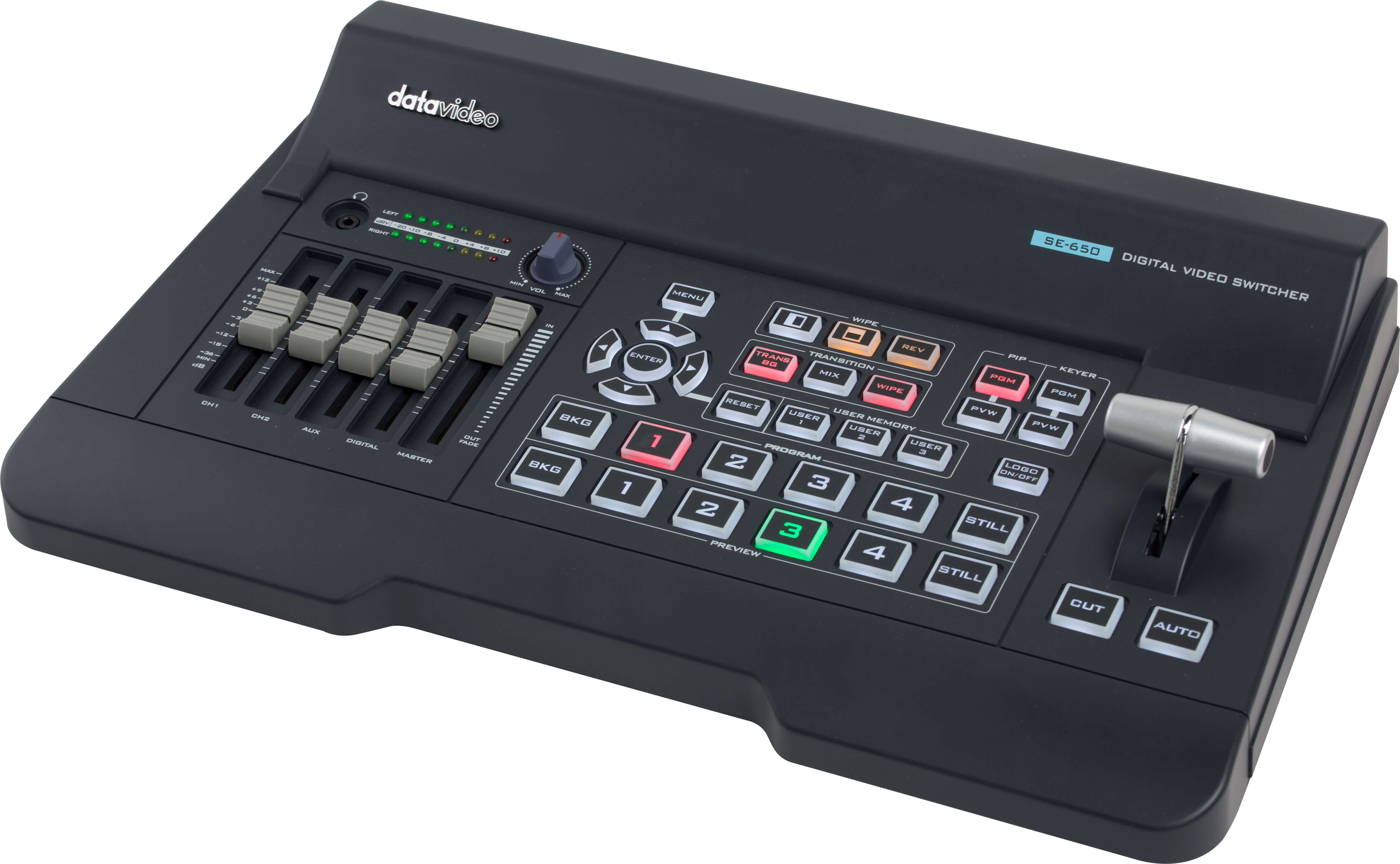 Datavideo SE-650 Video switcher with Inputs: 2 x HD-SDI x 2 | 2 x HDMI