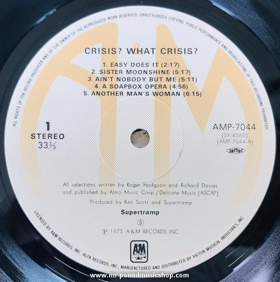 Supertramp - Crisis? What Crisis?