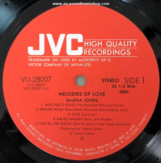 Salena Jones - Melodies of Love