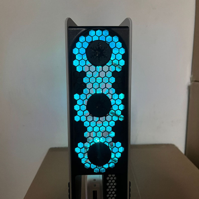 JYS พัดลมระบายอากาศ for PS5Slim & PS5Pro RGB Cooling Fan รุ่น JYS-P5228