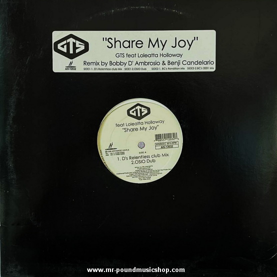 GTS feat. Loleatta Holloway - Share My Joy